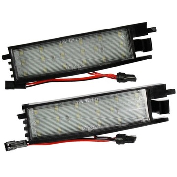 Підсвітка led номерного знака do toyota auris ii 2012- фото №1