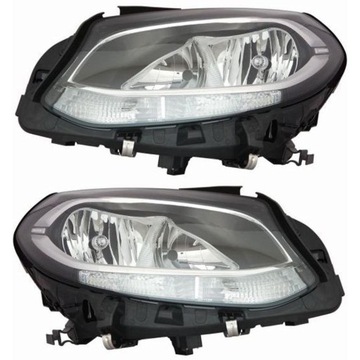 Фары лампы mercedes b w246 l+p фото №1