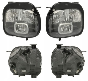 Фара лампа citroen c3 aircross 17- valeo l+p фото №1