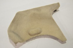 Защита стойка a нижняя левая mercedes e класс w211 2116800106 цвет 835a фото №1