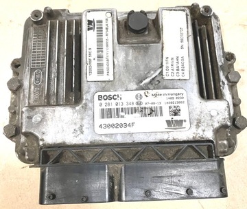 Блок управления bosch 0281013348 43002034f ldv maxus 2.5 фото №1