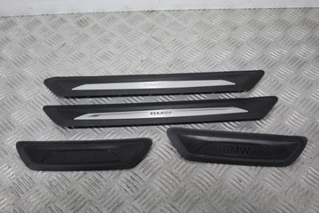 Накладки пороговые планки bmw x1 f48 рестайлинг xe 25e фото №1