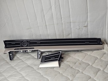 Решётка воздуховод рамка dekor защита часы манометр планка vw passat b8 фото №1