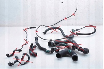 Mercedes w205 шланг шланг води фото №1