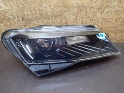 Лампа перед права skoda superb iii 3 bi ксенон led фото №1