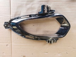 Kia ceed ii решётка рамка галоген левая хром фото №1