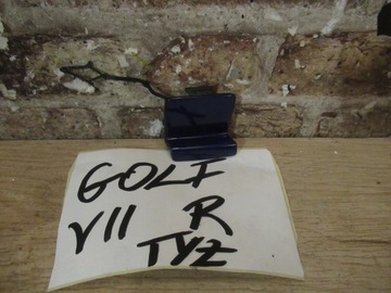 Заглушка бампера зад vw golf vii r 16/20 год фото №1