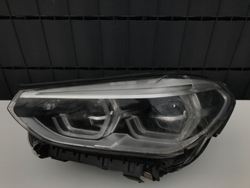 Bmw x3 g01 x4 g02 левая лампа перед адаптивный led 18 фото №1