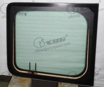 Стекло задняя renault trafic 2014- правая с подогревом тёмное фото №1