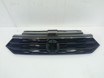 Решётка радиатора хром решётка vw t-roc 17- 2ga853343b фото №1