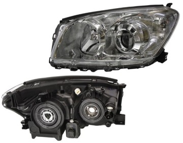 Фара лампа лівий toyota rav4 xa30 09-10 tyc фото №1