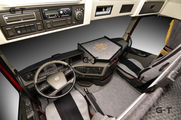 Столик полка средняя з выдвижной ящик volvo fh4 po2013r фото №1