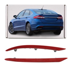 Відбивач заднього бампера лівий ds73515b0b ford fusion mk2 ii 2018-2020 фото №1