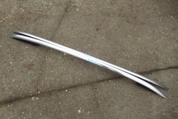 Vw tiguan 11r рейлінги дахові комплект фото №1