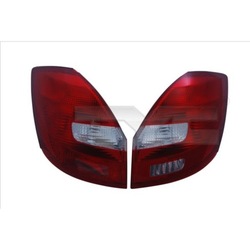 Лампа skoda fabia ii 06-14 зад права фото №1