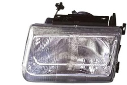 Depo фара l h4, механічний, колір вкладиш: срібний фото №1