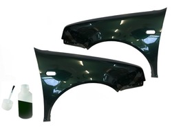 Крыло vw golf 4 iv lc6m правые + левый новый комплект + 50ml лак zaprawkow фото №1