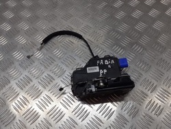 Замок двері лівий перед skoda fabia ii 3b1837016ce фото №1