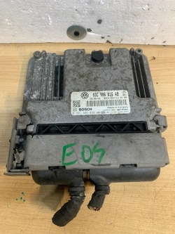 Блок управления двигателя vw eos 1.4 tsi 03c906016ab фото №1