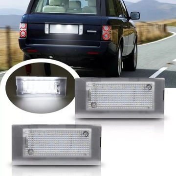 Лампочки номерний знак led range rover iii l322 2002-2012 фото №1