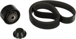 Набір ремінь багатозубчастого renault clio iii clio iii/hatchback modus twing фото №1