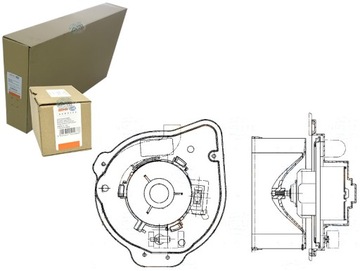 Вентилятор повітродувка [behr hella] фото №1