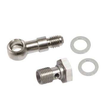 Набір гвинт banjo m10x1.5 na an4 з restryktorem 1.8mm фото №1