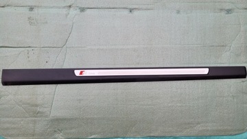 Audi a6 c6 планка пороговая правые перед s-line фото №1