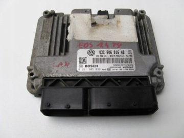 Компьютер vw eos 1.4 tsi 03c906016ab фото №1