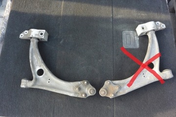 Audi tt 8j важіль переднє лівий перед фото №1