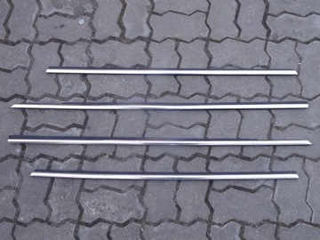 Audi a8 d2 99-02 планка накладка двері хром фото №1