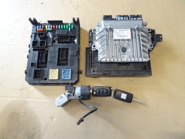 Компьютер ключ замок зажигания bsi citreon c5 iii фото №1