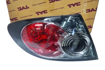 Лампа зад задня комбінована ліва зовнішня tyc mazda 6 gg 2002- фото №1