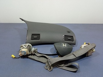 Civic viii fg2 купе 06-11 подушка безопасности водителя пассажира ремни kpl фото №1