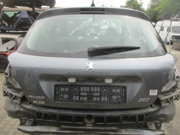 Peugeot 207 i hb 5d задняя крышка багажника kthc фото №1