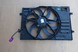 Vw skoda seat вентилятор корпус захист 2q0121203j фото №1