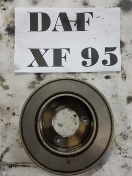 Колесо двигателя вал глушитель колебания daf 95 xf e2 фото №1