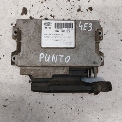 Fiat punto 1,2 компьютер двигателя магнит marelli iaw16fe3 фото №1