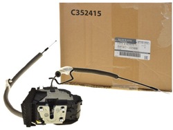 Замок дверь перед передних левая od водителя 80501-jd900 оригинальный номер nissan qashqai фото №1