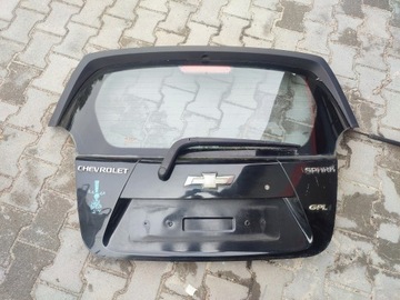 Chevrolet spark m300 2011 кришка зад задня скло фото №1