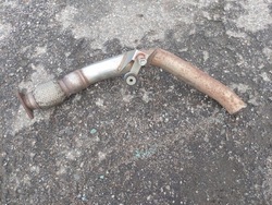 Труба випускна audi a4 b6 2,5tdi оригінал lublin ok! фото №1