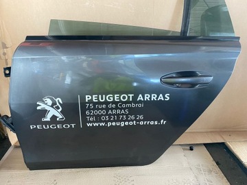 Peugeot 508 ii sw універсал двері ліві зад задні evl скло планка замок ручка фото №1