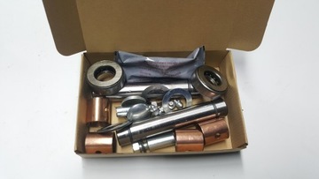 Набор ремонтный поворотный кулак lublin шкворень 2 стороны втулка rozwiercona фото №1