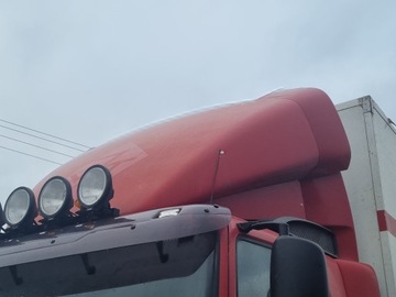 Спойлер обтекатель верхняя daf 65 75 85 cf дневная kab. фото №1