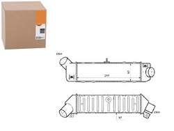 Інтеркулер vw polo 1,9tdi 98- nrf фото №1