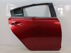 Дверь правые зад mazda 6 ghk172010 41v soul red металлик фото №1