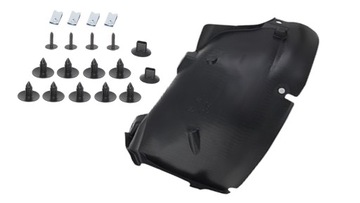 Подкрылок передние + клипсы l cz1 renault clio iv 4 фото №1