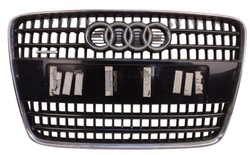 Audi q7 4l 05-09 s-line решётка радиатора решётка бампера передней хром 4l0853651 фото №1