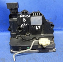 Замок дверь правые зад opel corsa d 7pin фото №1