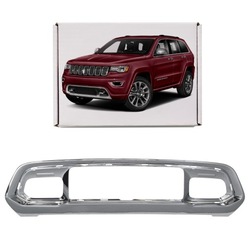 Jeep grand cherokee wk2 17-21 рамка бампера хром 68310779aa фото №1